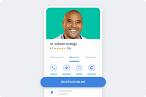 Cómo permitir a tus pacientes reservar citas médicas desde Google